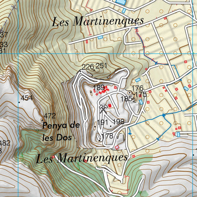 Instituto Geográfico Nacional de España Real de Gandía (0795-2) digital map