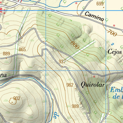 Instituto Geográfico Nacional de España Retuerta del Bullaque (0710) digital map