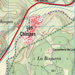 Instituto Geográfico Nacional de España Robledo (0815-1) digital map