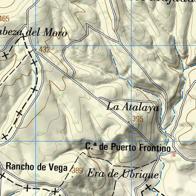 Instituto Geográfico Nacional de España San José del Valle (1063) digital map