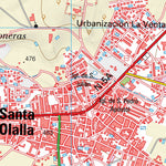 Instituto Geográfico Nacional de España Santa Olalla (0603-3) digital map