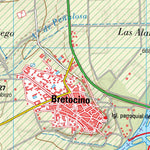 Instituto Geográfico Nacional de España Santovenia (0308-3) digital map