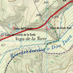 Instituto Geográfico Nacional de España Tiriez (0789-4) digital map