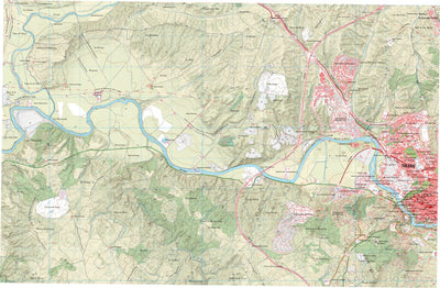 Instituto Geográfico Nacional de España Toledo (0629-3) digital map