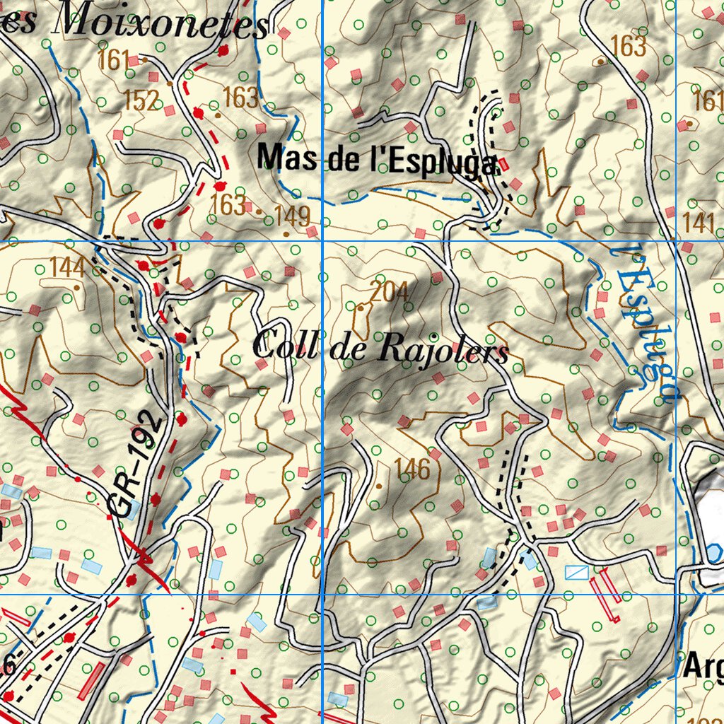 Tortosa (Unión con la 523) (0522) Map by Instituto Geografico Nacional ...