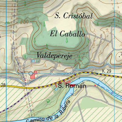 Instituto Geográfico Nacional de España Valbuena de Duero (0373-2) digital map
