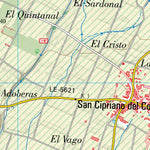 Instituto Geográfico Nacional de España Valdefresno (0162-1) digital map