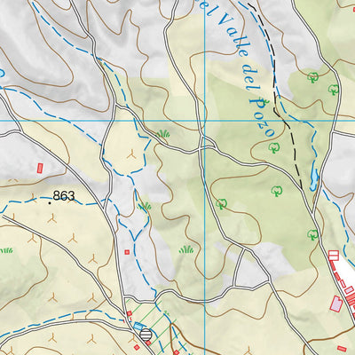 Instituto Geográfico Nacional de España Valdelosa (0425-3) digital map