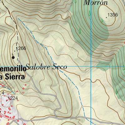 Instituto Geográfico Nacional de España Valdemorillo de la Sierra (0611-3) digital map