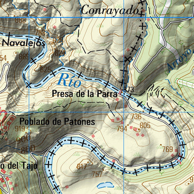 Instituto Geográfico Nacional de España Valdepeñas de la Sierra (0485) digital map