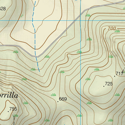 Instituto Geográfico Nacional de España Valtravieso (0834-1) digital map