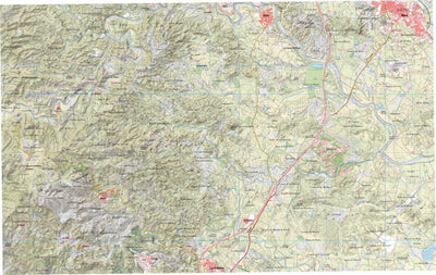 Instituto Geográfico Nacional de España Vera (1014-4) digital map