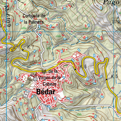 Instituto Geográfico Nacional de España Vera (1014-4) digital map