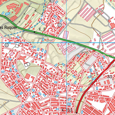 Instituto Geográfico Nacional de España Vilanova i la Geltrú (0447-4) digital map