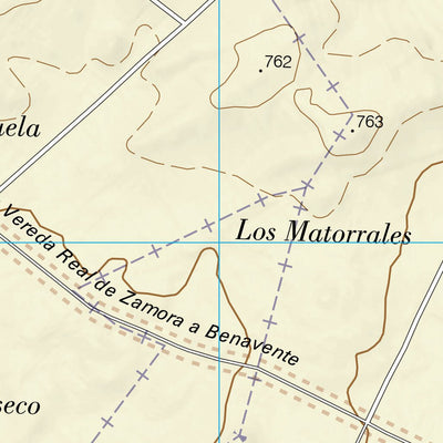 Instituto Geográfico Nacional de España Villanueva del Campo (0309-1) digital map