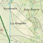 Instituto Geográfico Nacional de España Vitigudino (0450-3) digital map