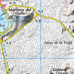 Instituto Geográfico Nacional de España Yaiza (1081) digital map