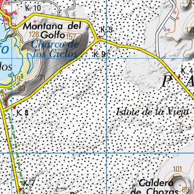 Instituto Geográfico Nacional de España Yaiza (1081) digital map