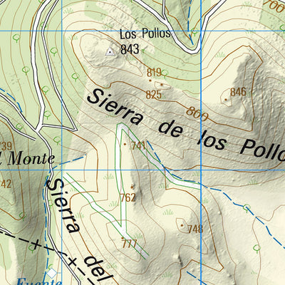 Instituto Geográfico Nacional de España Zalamea de la Serena (0831) digital map