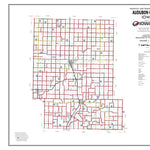 Iowa Department of Transportation Audubon County, Iowa digital map