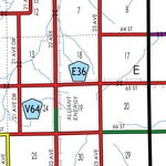 Iowa Department of Transportation Benton County, Iowa digital map