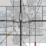 Iowa Department of Transportation Cerro Gordo County, Iowa digital map
