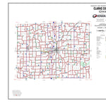 Iowa Department of Transportation Clarke County, Iowa digital map