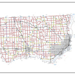 Iowa Department of Transportation Clinton County, Iowa digital map