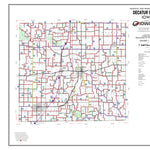 Iowa Department of Transportation Decatur County, Iowa digital map