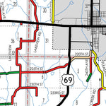 Iowa Department of Transportation Decatur County, Iowa digital map