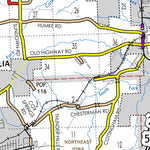 Iowa Department of Transportation Dubuque County, Iowa digital map