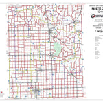 Iowa Department of Transportation Fayette County, Iowa digital map