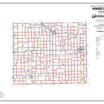 Iowa Department of Transportation Howard County, Iowa digital map