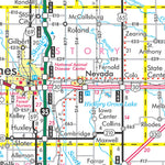 Iowa Department of Transportation Iowa Transportation Map - 2023-2024 digital map