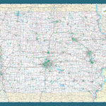Iowa Bicycle Map Preview 1