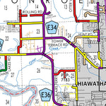 Iowa Department of Transportation Linn County, Iowa digital map