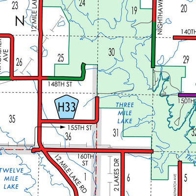 Iowa Department of Transportation Union County, Iowa digital map