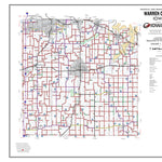 Iowa Department of Transportation Warren County, Iowa digital map