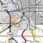 Iowa Department of Transportation Webster County, Iowa digital map