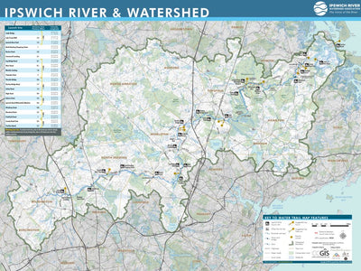 Ipswich River Watershed Association Ipswich River Water Trail digital map