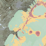 Ískort.is Ískort 2024 - 1:25.000 - Bárðarbunga digital map