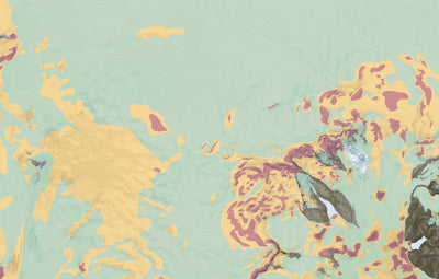 Ískort.is Ískort 2024 - 1:25.000 - Esjufjöll digital map