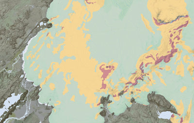 Ískort.is Ískort 2024 - 1:25.000 - Tugnárjökull digital map