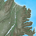Ískort.is Ískort 2024 - 1:50.000 - Austfirðir digital map