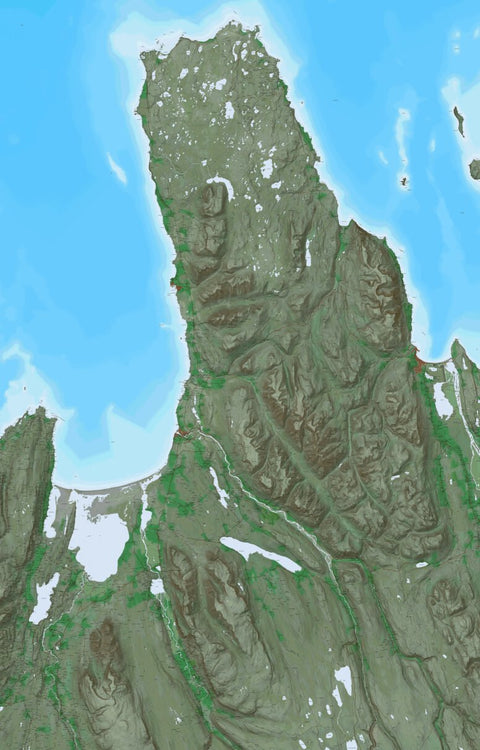 Ískort.is Ískort 2024 - 1:50.000 - Blöndós digital map