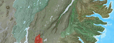 Ískort.is Ískort 2024 - 1:50.000 - Hreindýraveiði - D digital map