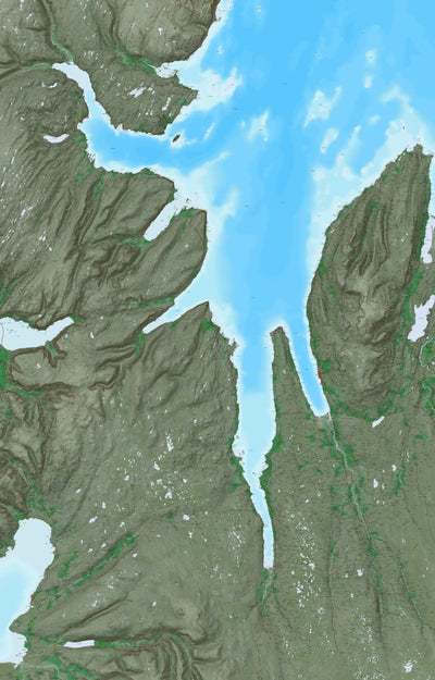 Ískort.is Ískort 2024 - 1:50.000 - Hrútafjörður digital map