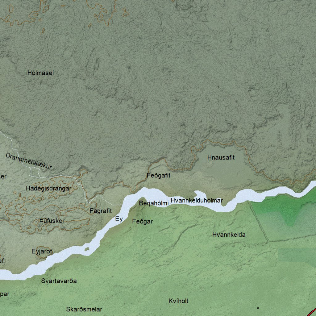 Ískort 2024 - 1:50.000 - Kirkjubæjarklaustur Map by Iskort.is | Avenza Maps
