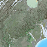 Ískort.is Ískort 2024 - 1:50.000 - Laki digital map