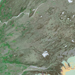 Ískort.is Ískort 2024 - 1:50.000 - Landmannalaugar digital map